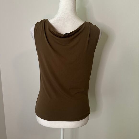 NA-KD brown cowlneck off the shoulder top top size S - Picture 4 of 11